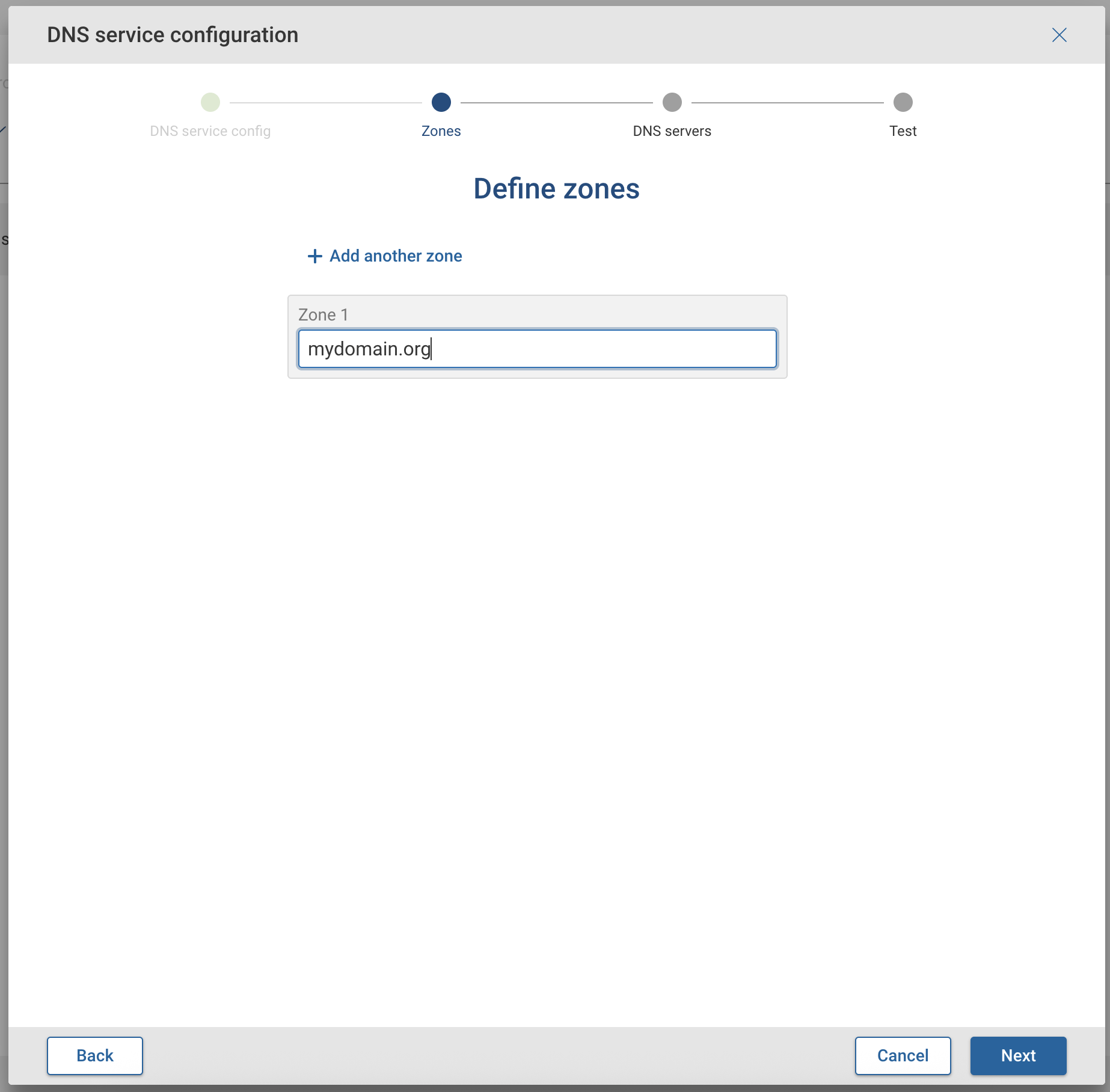 Add group view