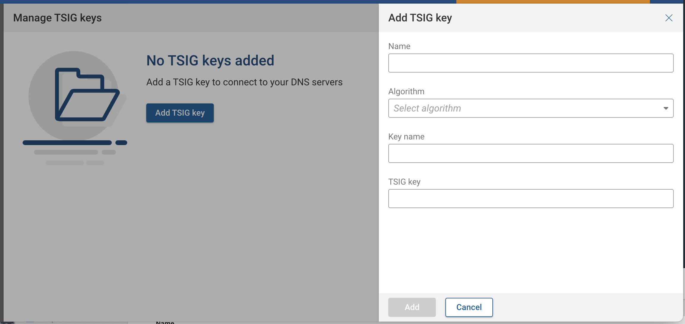 Add group view