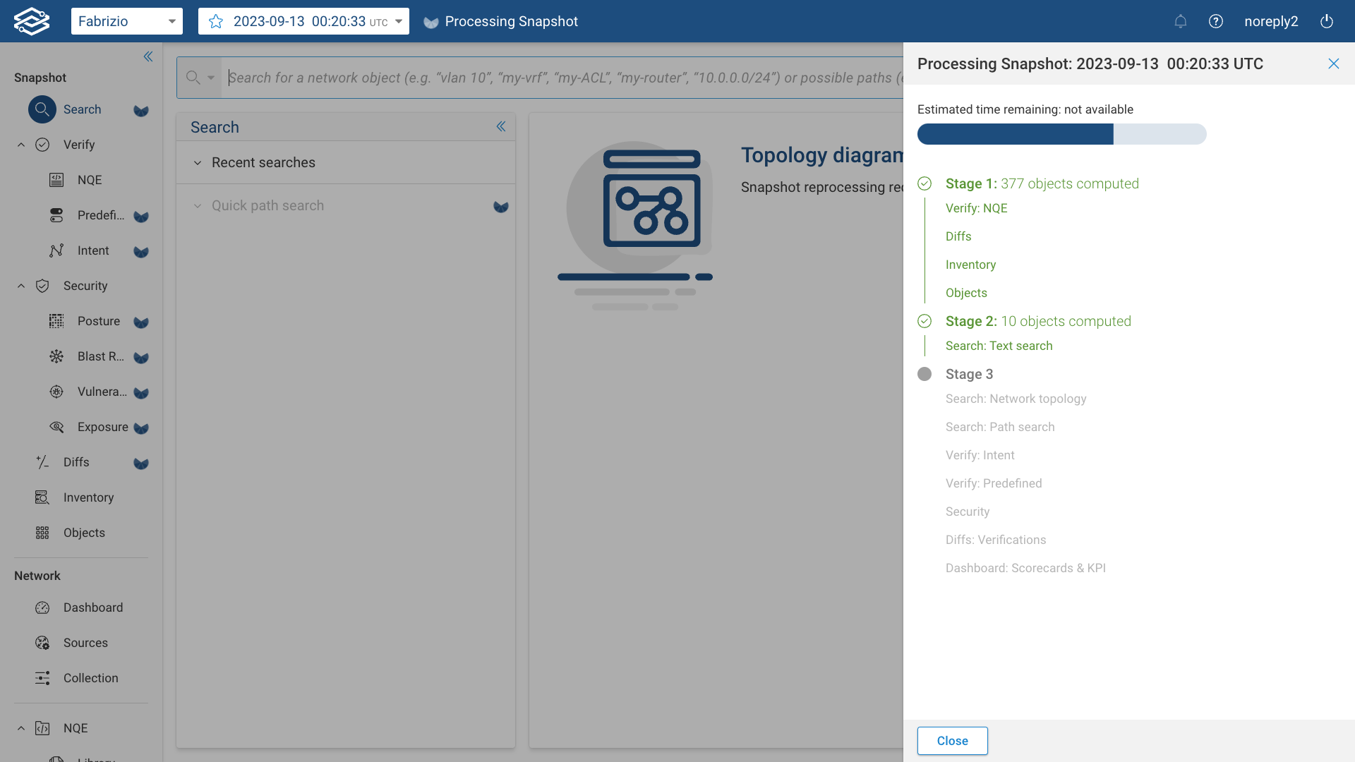 Snapshot Processing
