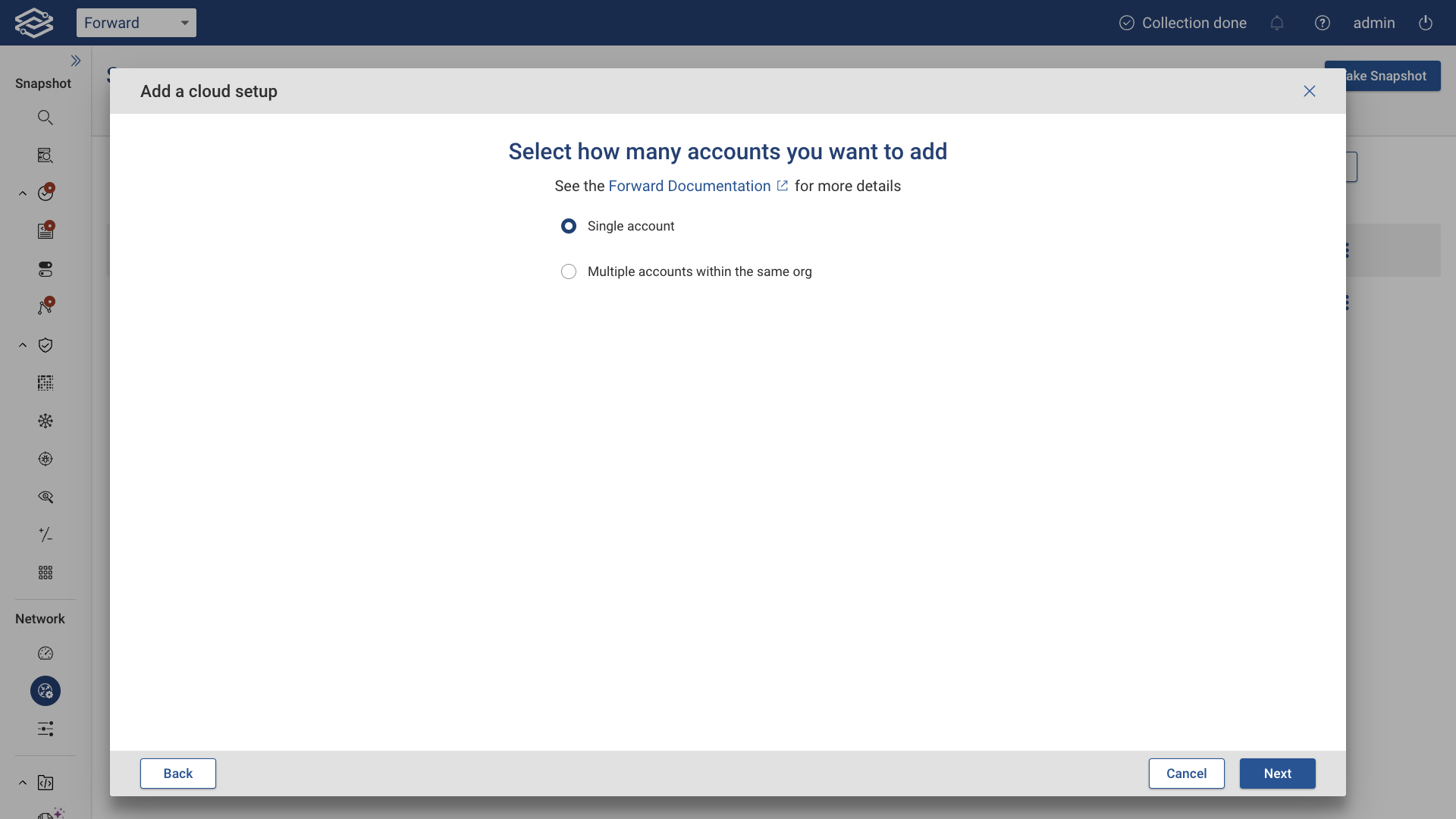 Scope Single Account