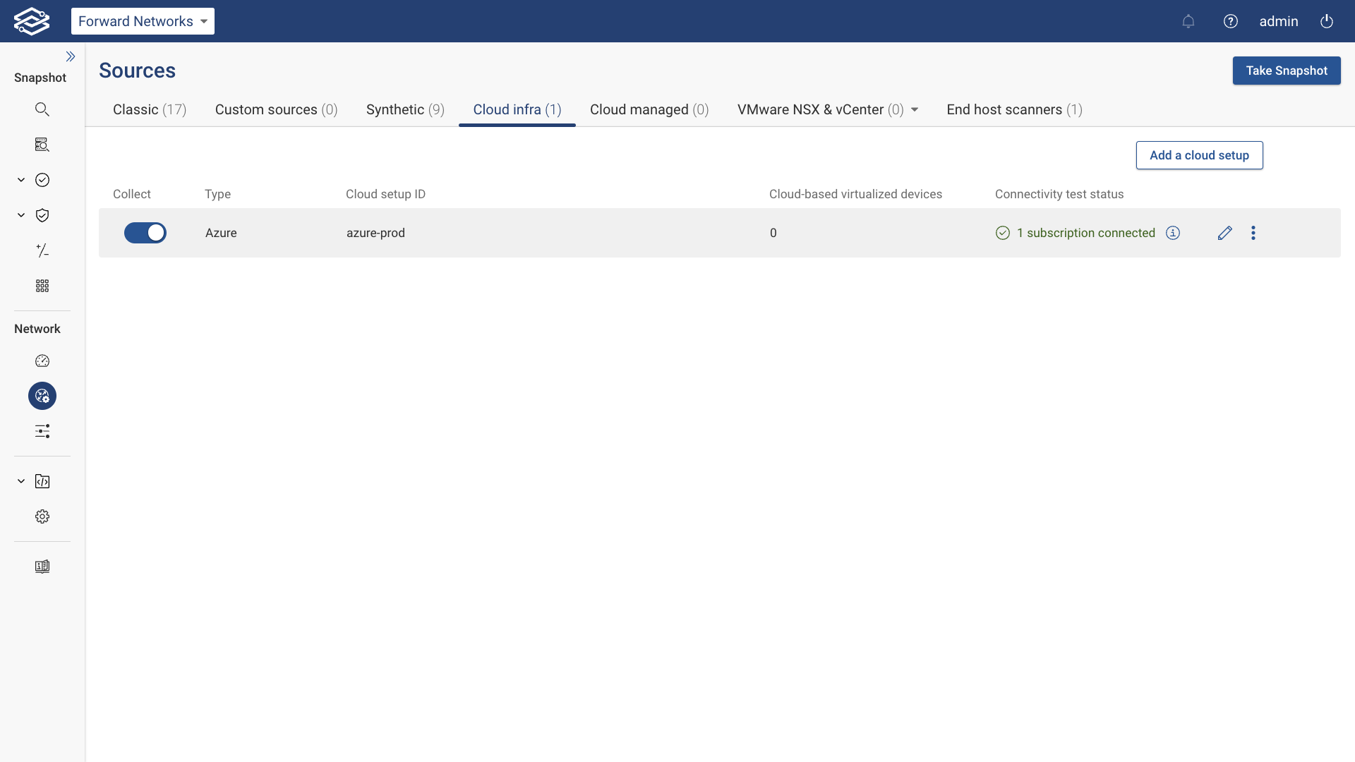 Azure Setup List 