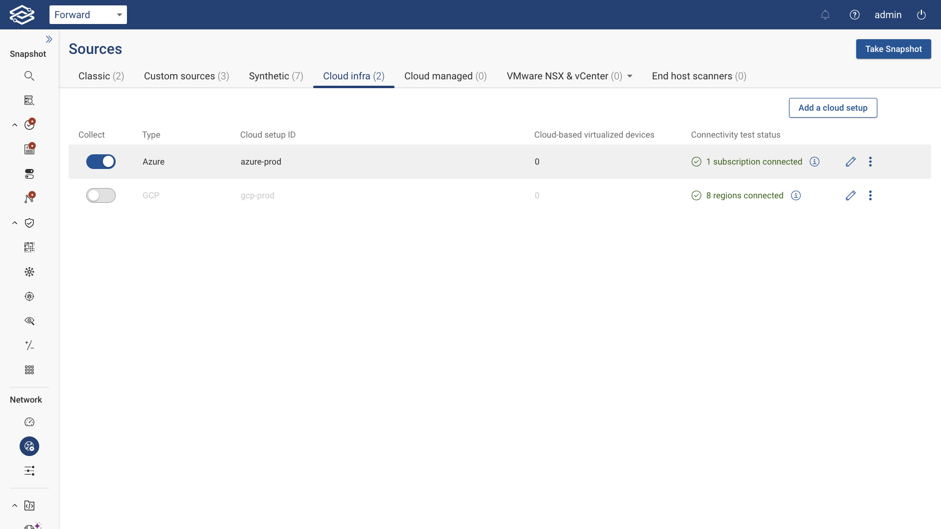 GCP Exclude setup