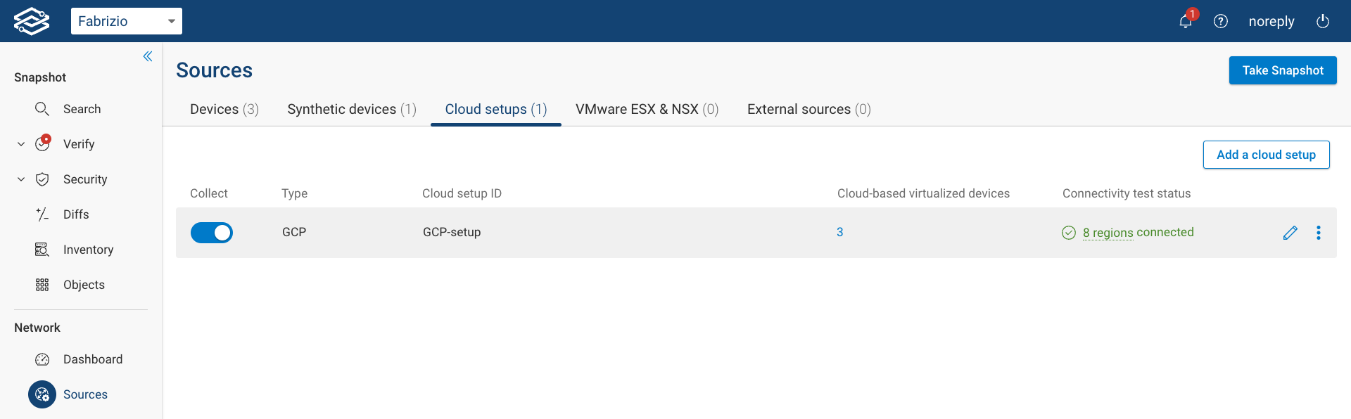 GCP Setup List