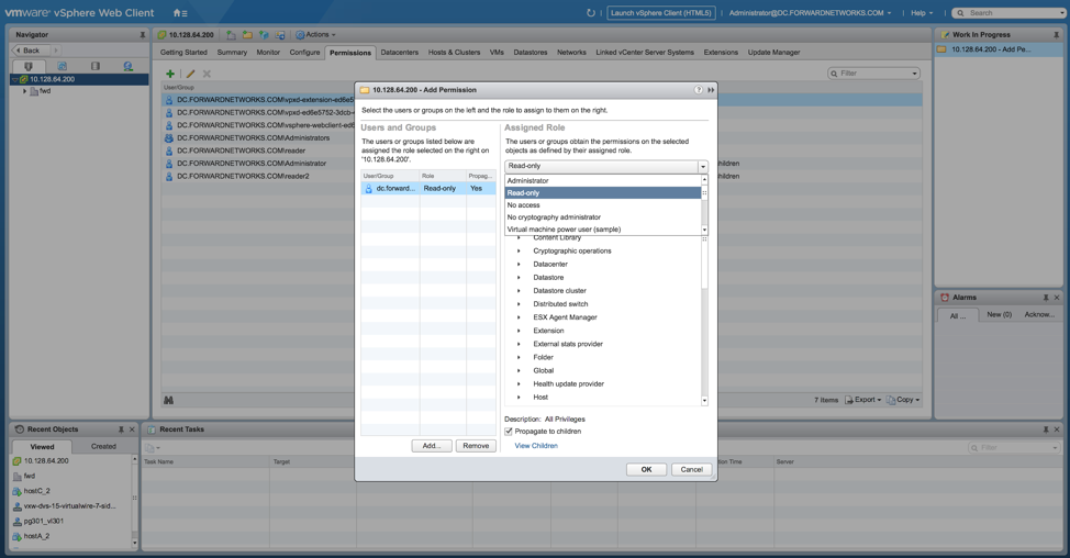 vCenter Step 8
