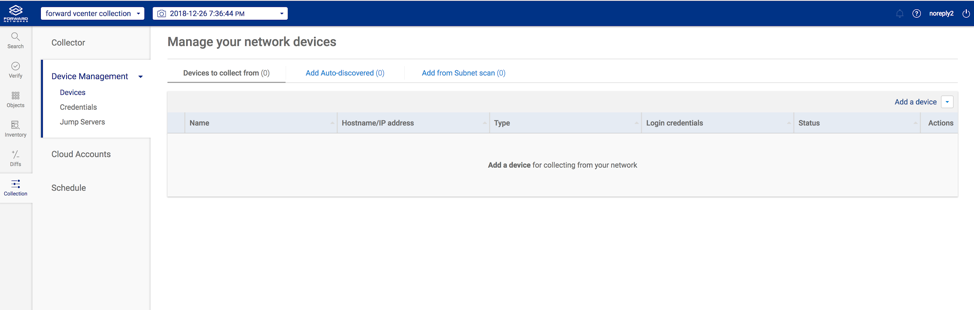 vCenter Forward Step 1