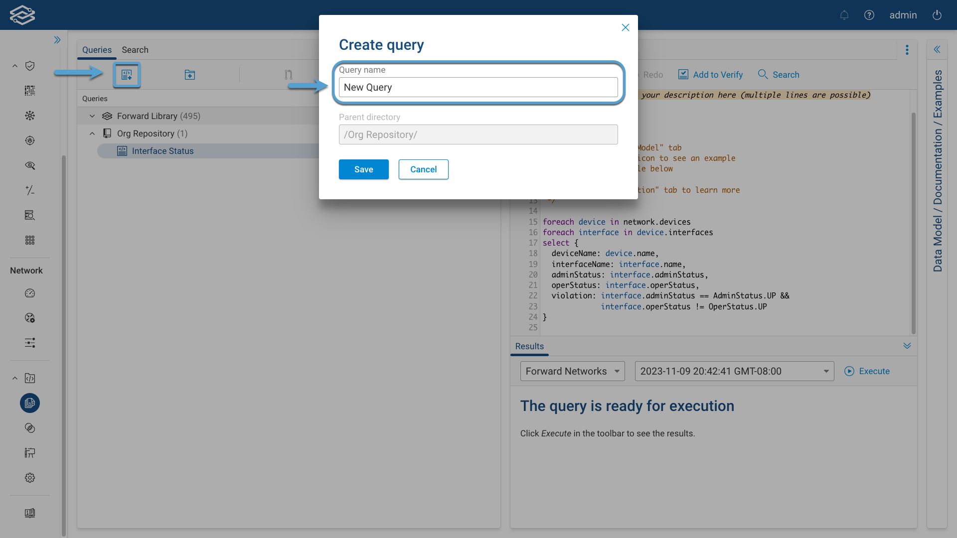 NQE New Query