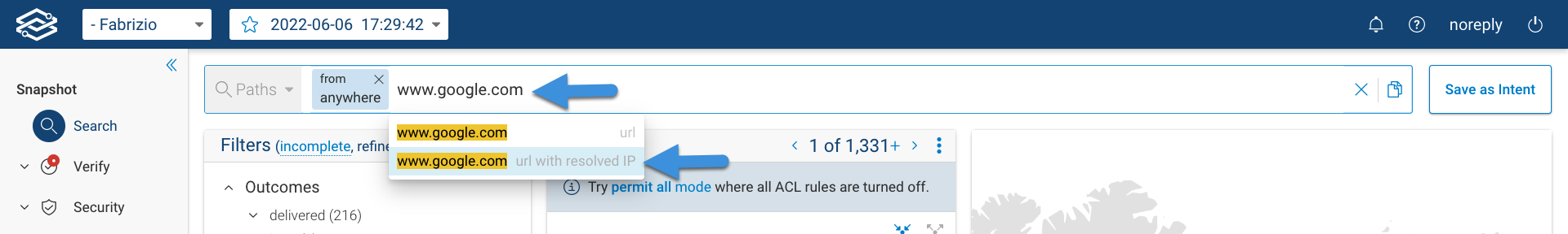 DNS Resolution URL