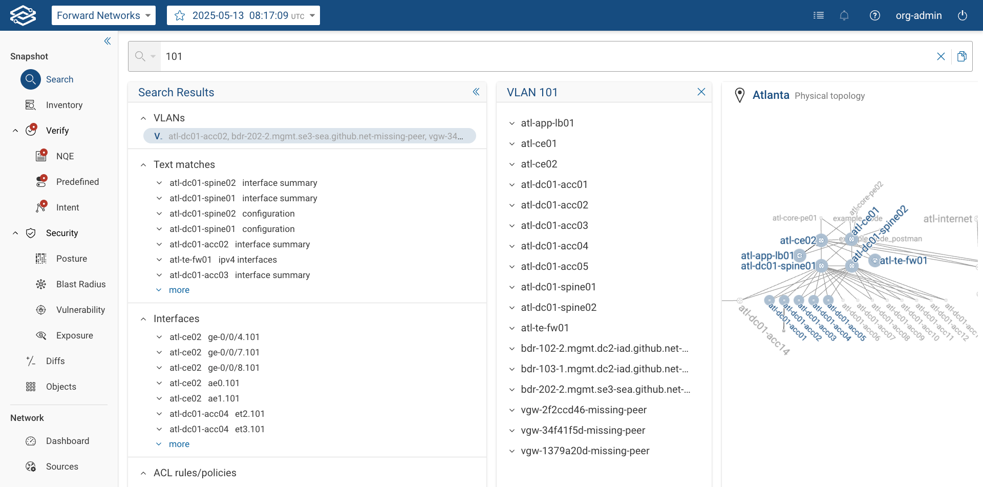 Search VLAN