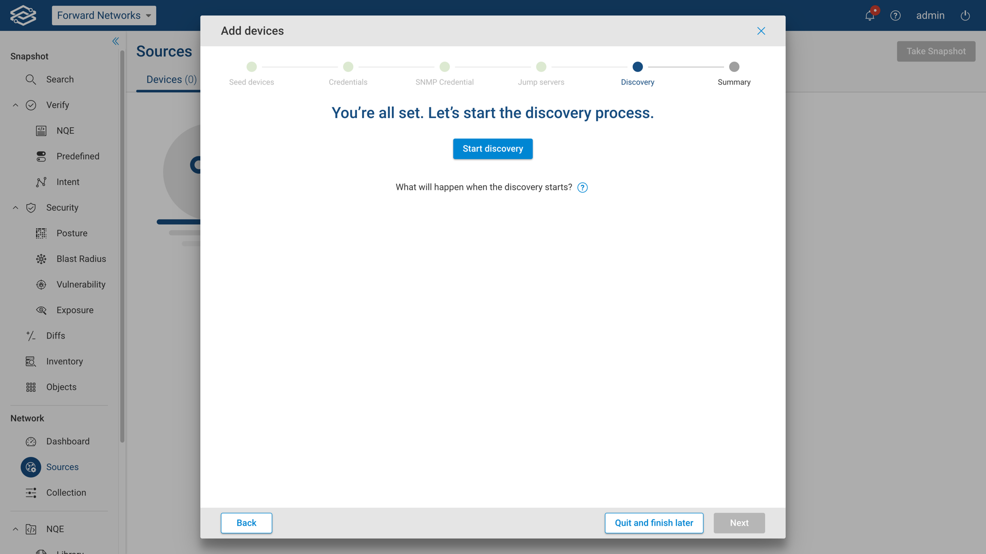 Start Discovery