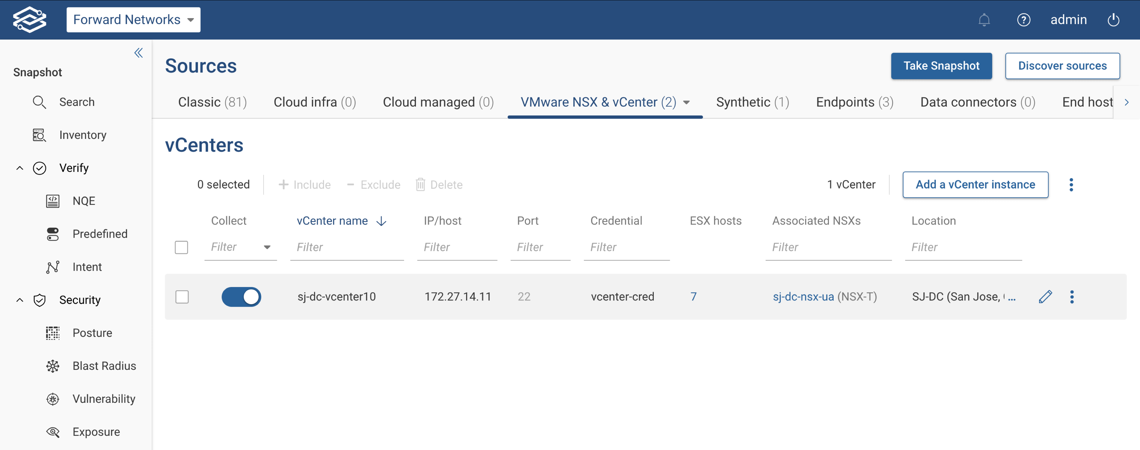 VMware NSX &amp; vCenter