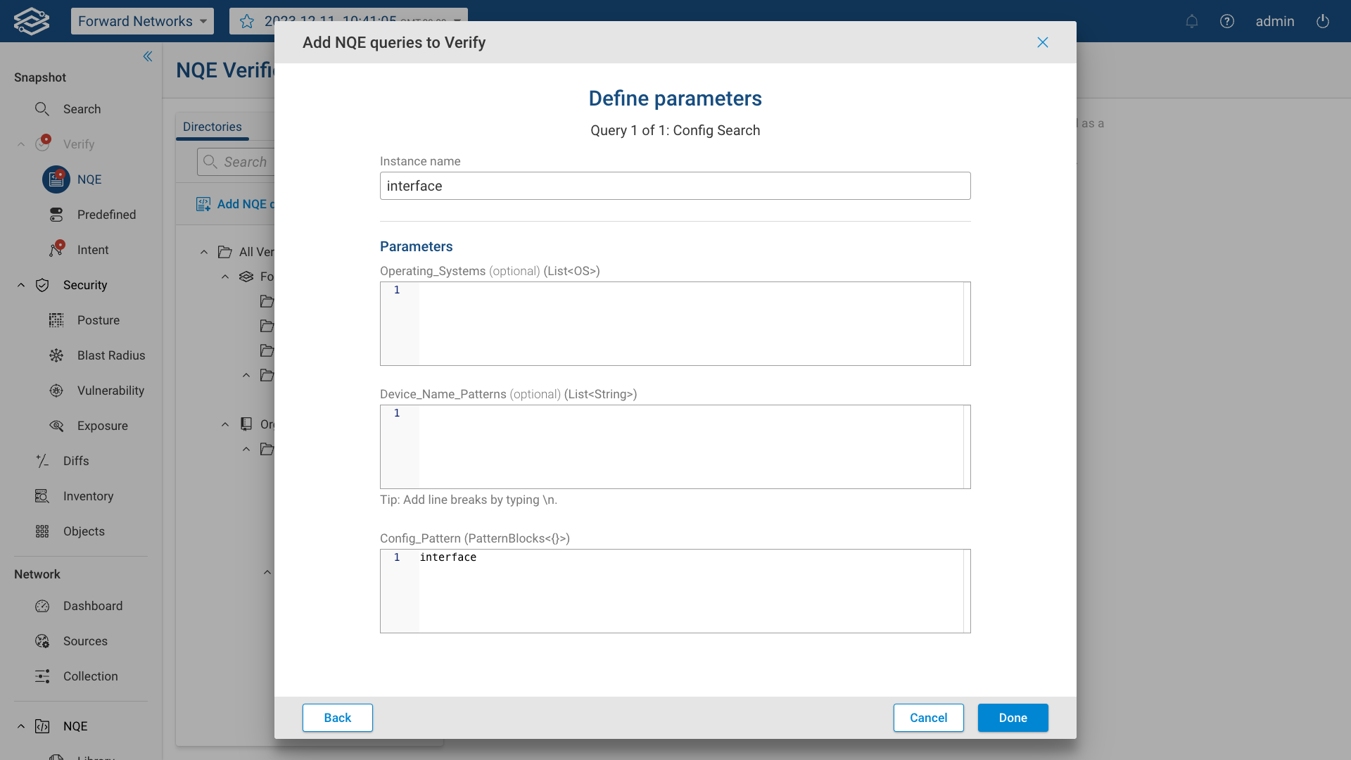Add NQE Queries