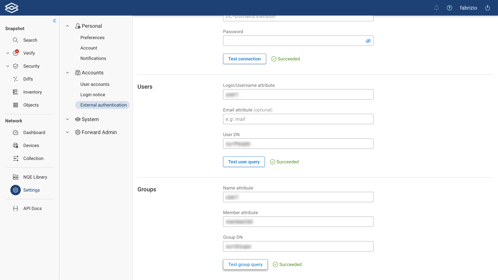 LDAP Testing