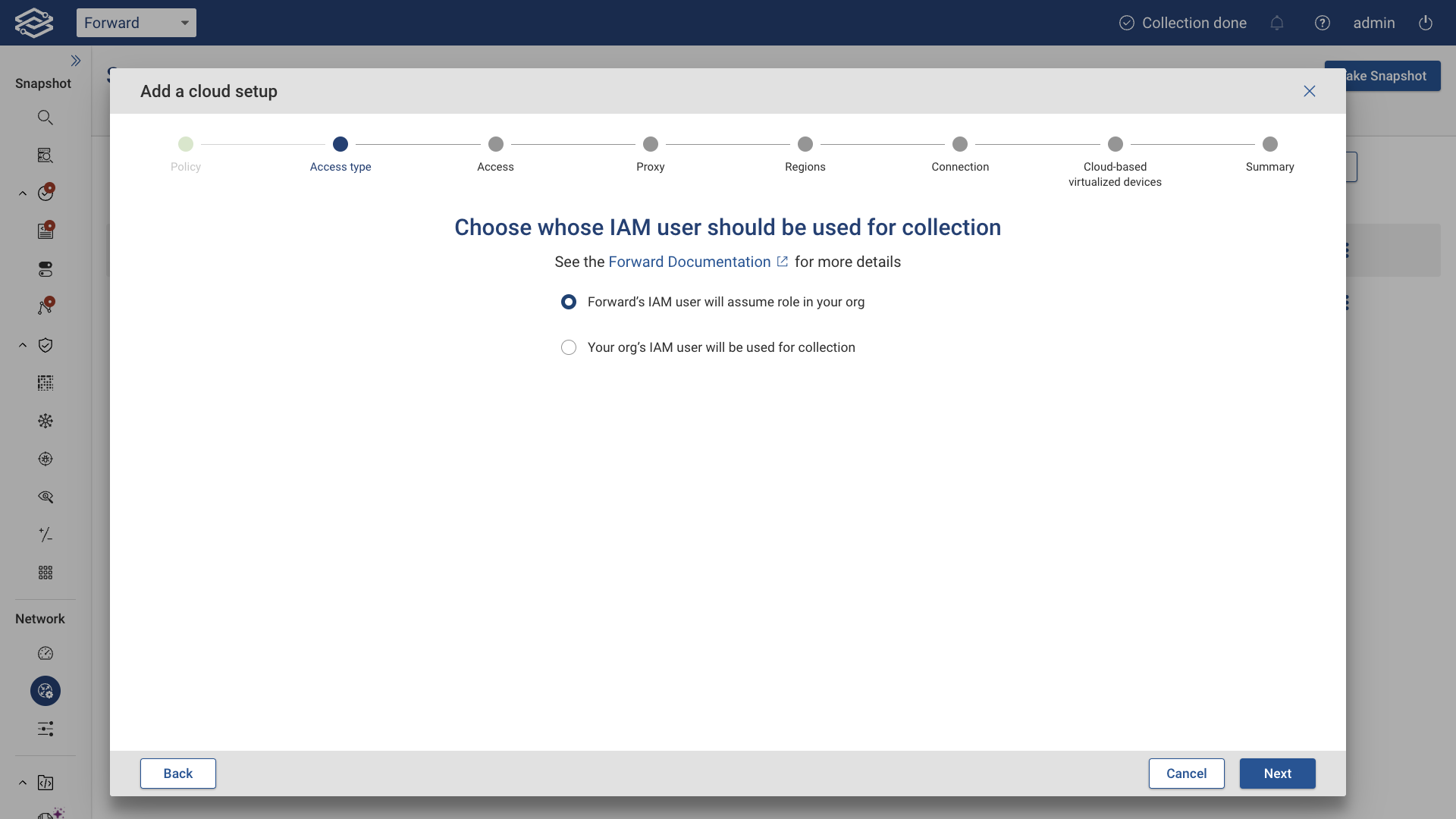AWS Access Type