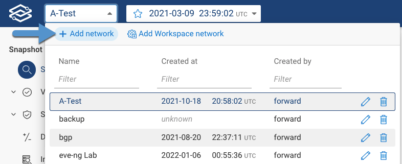 Add Network
