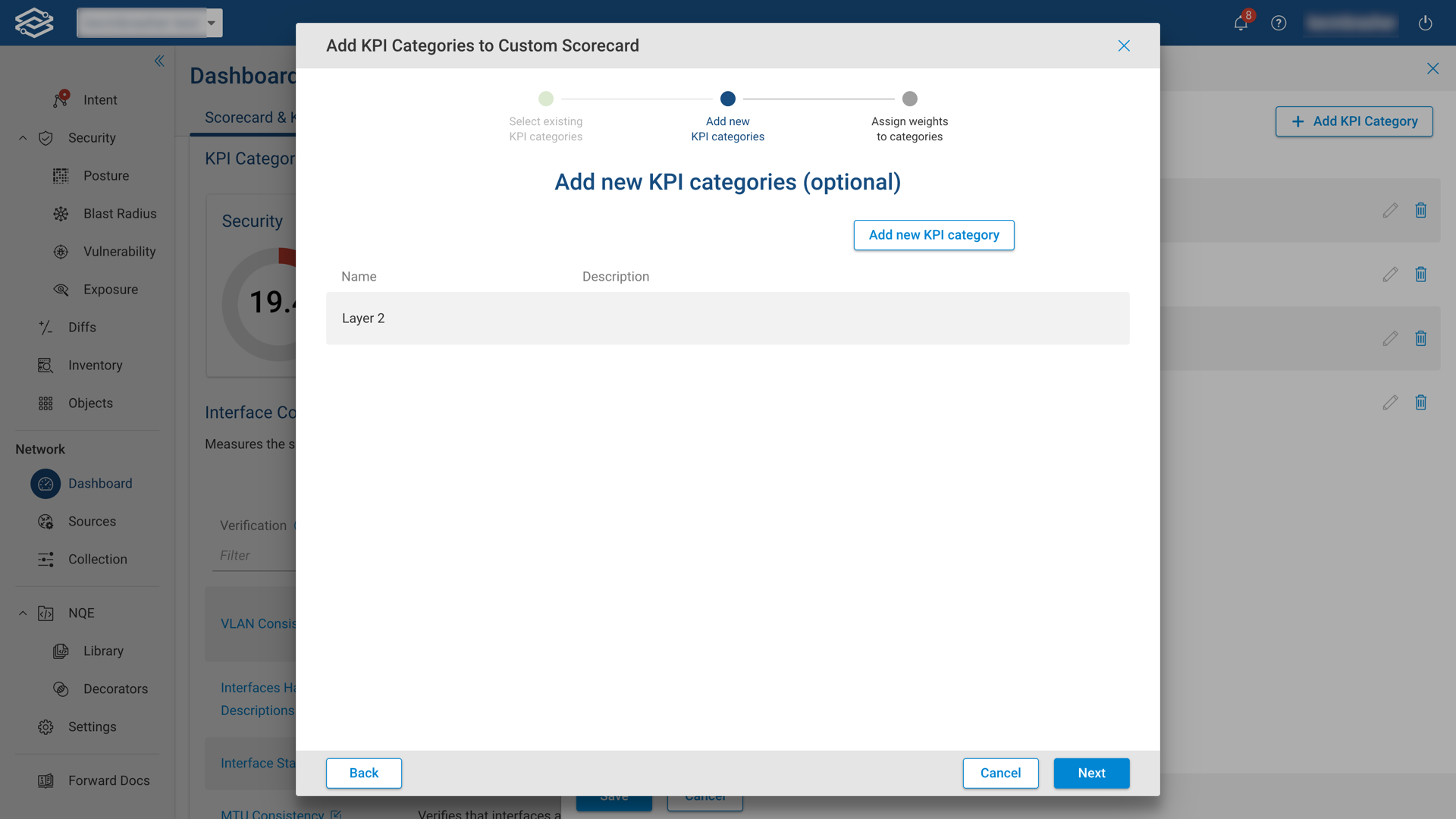 Verify New Categories