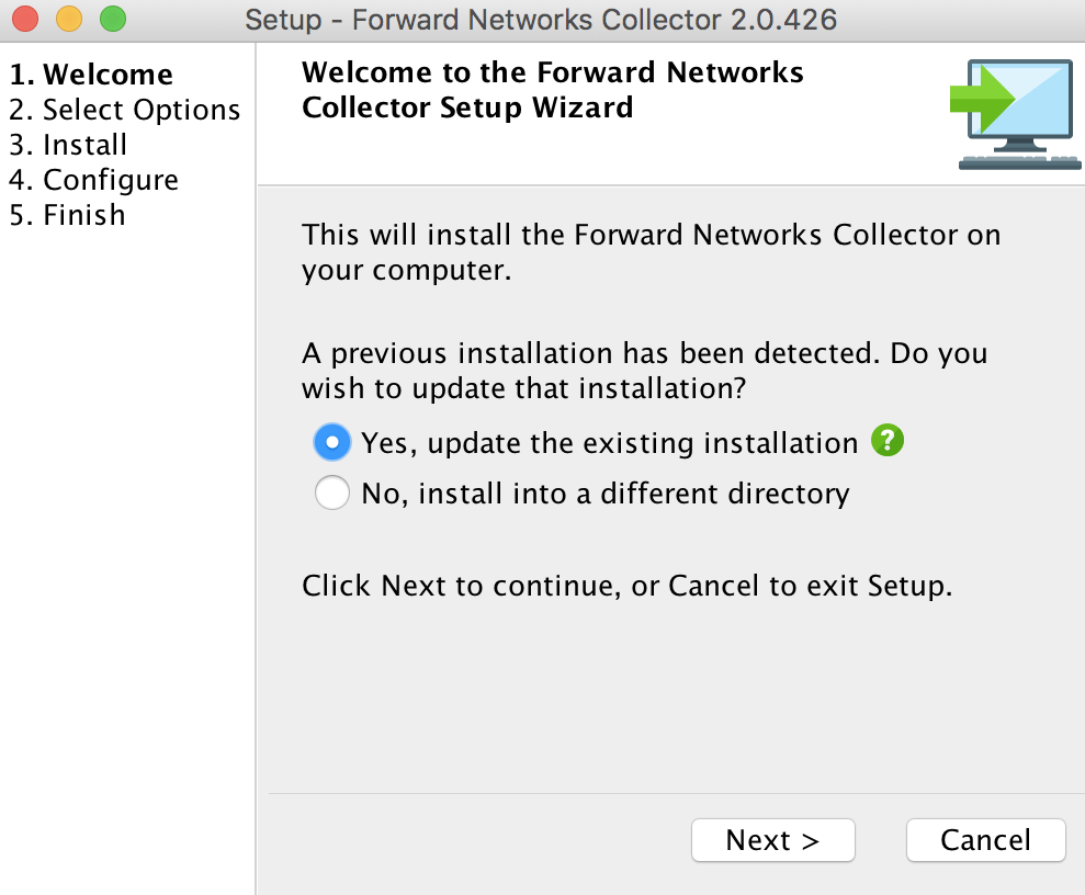 Collector Update Replace Existing