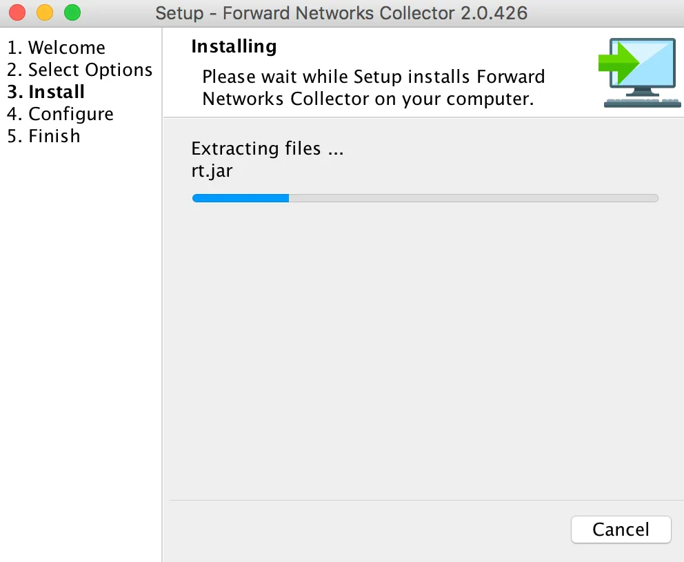 Collector Update Installing