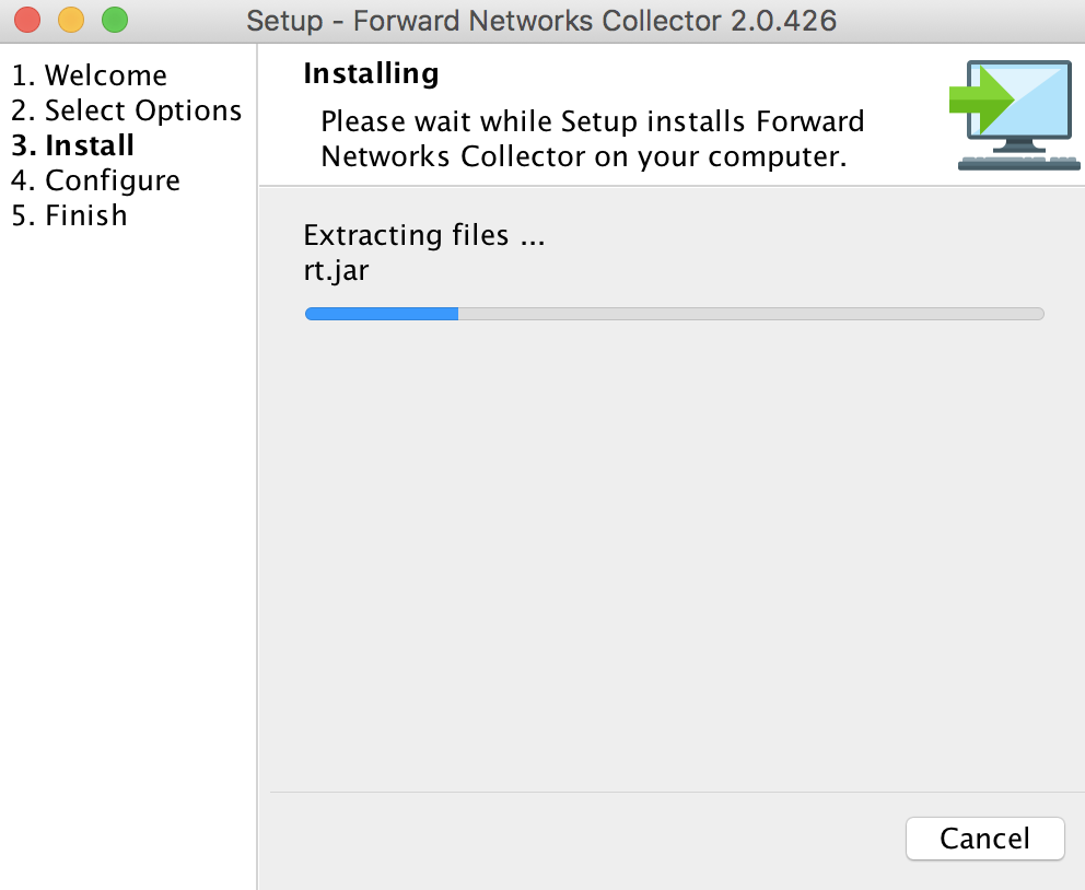 Collector Update Installing