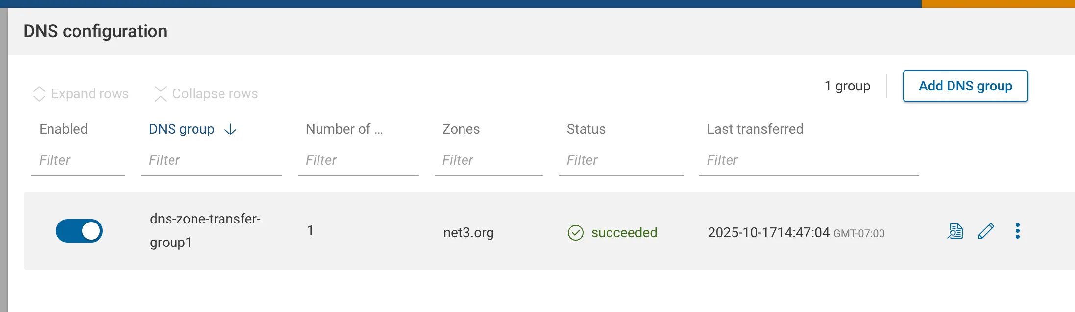 Add group view