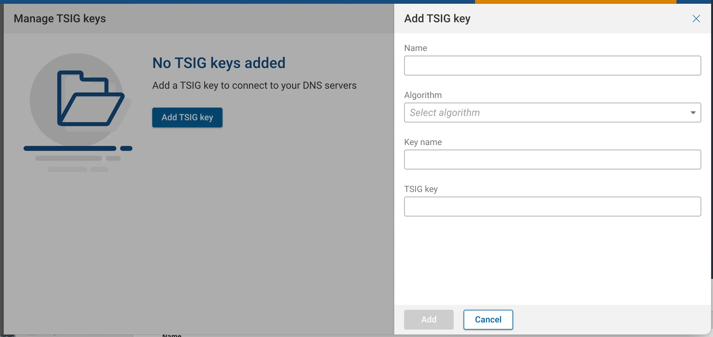 Add group view