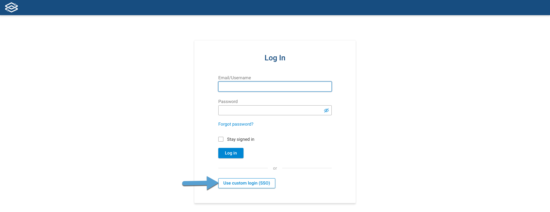 SSO FWD Cloud log in