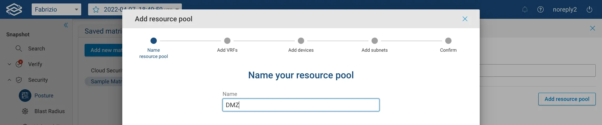 Security Posture Resource On-Prem