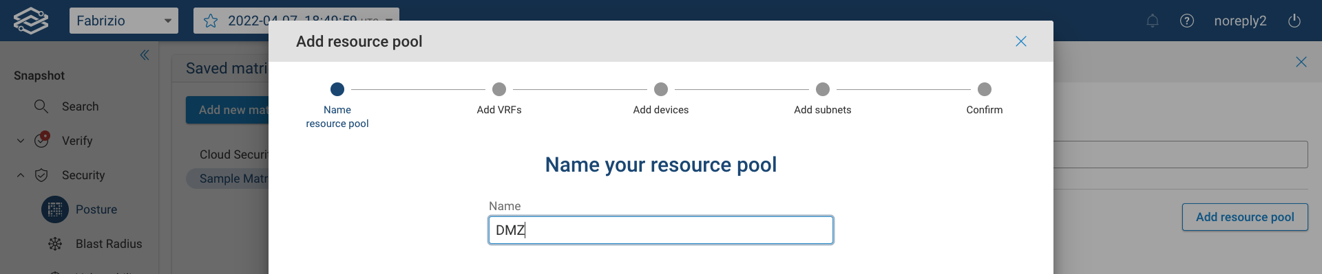 Security Posture Resource On-Prem