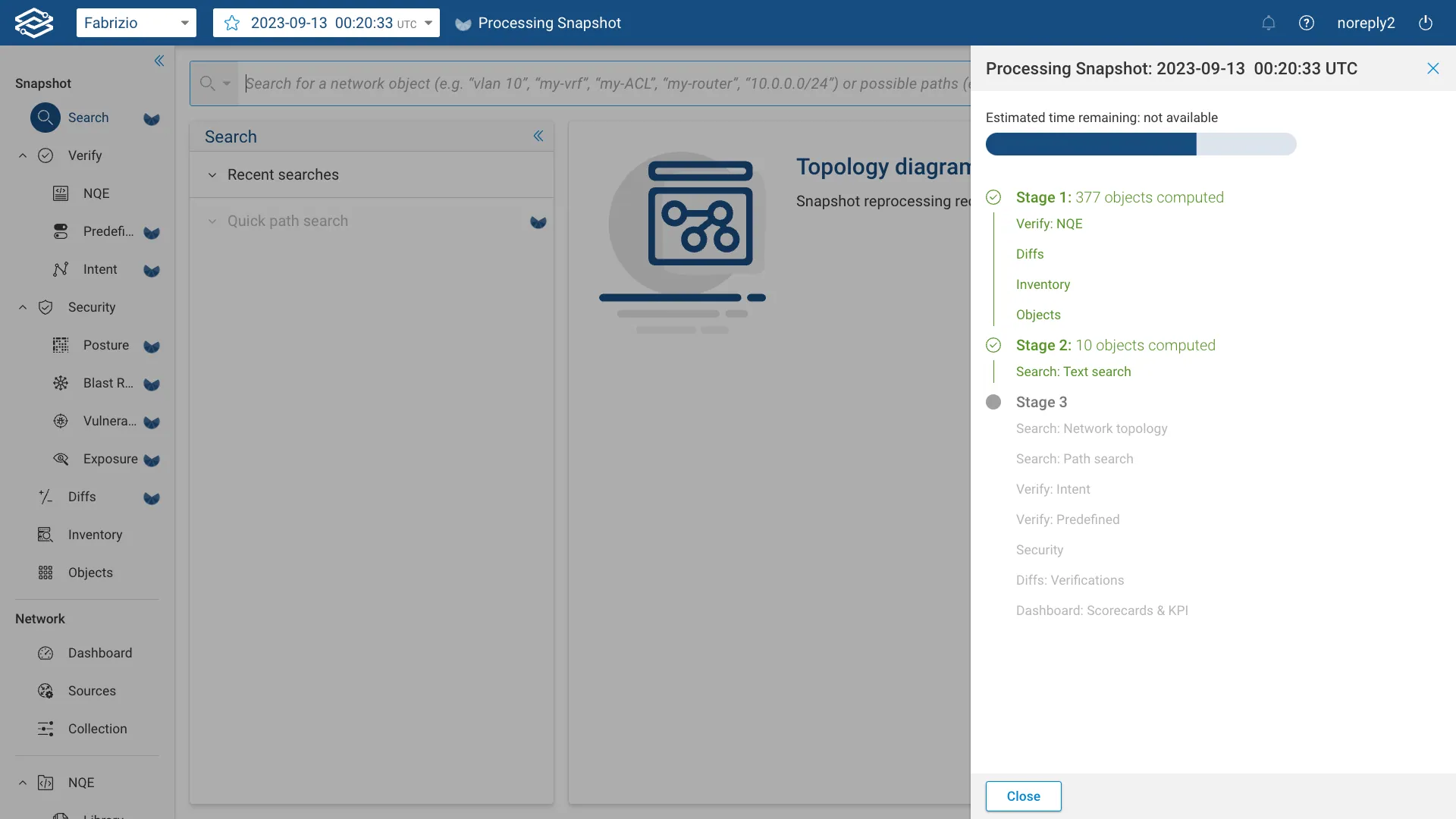 Snapshot Processing