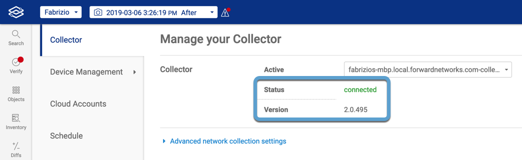 Collector Auto-Update End
