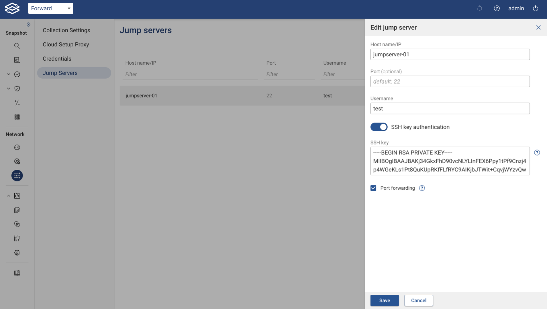 Jump Server using SSH key authentication