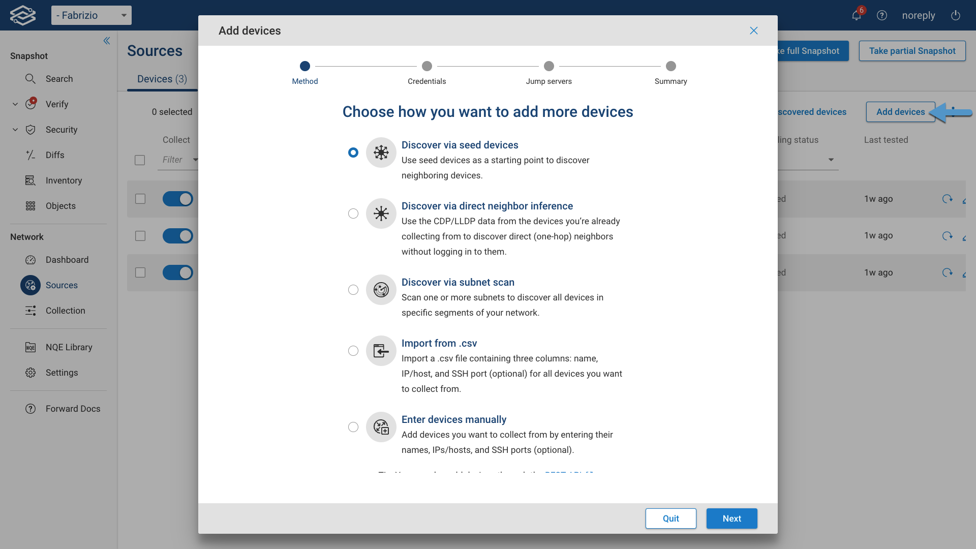 Cisco ACI Fabric Auto-Discovery Select Seed