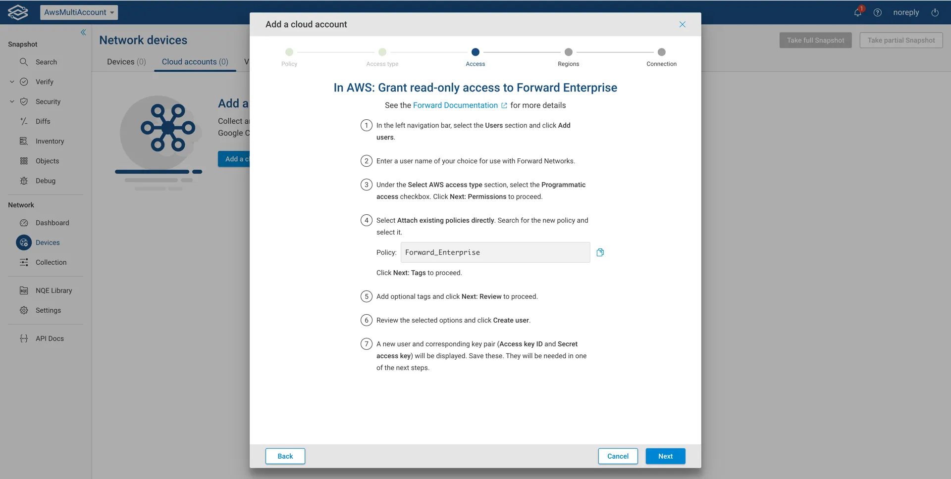 AWS Direct Access