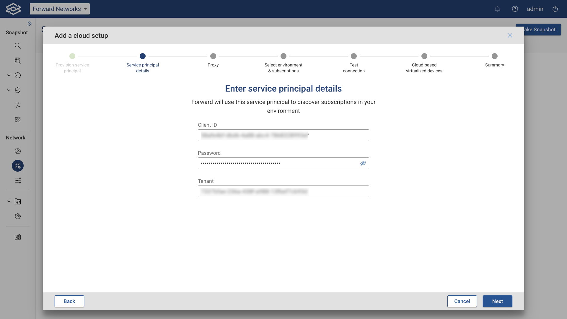 Service Principal Details