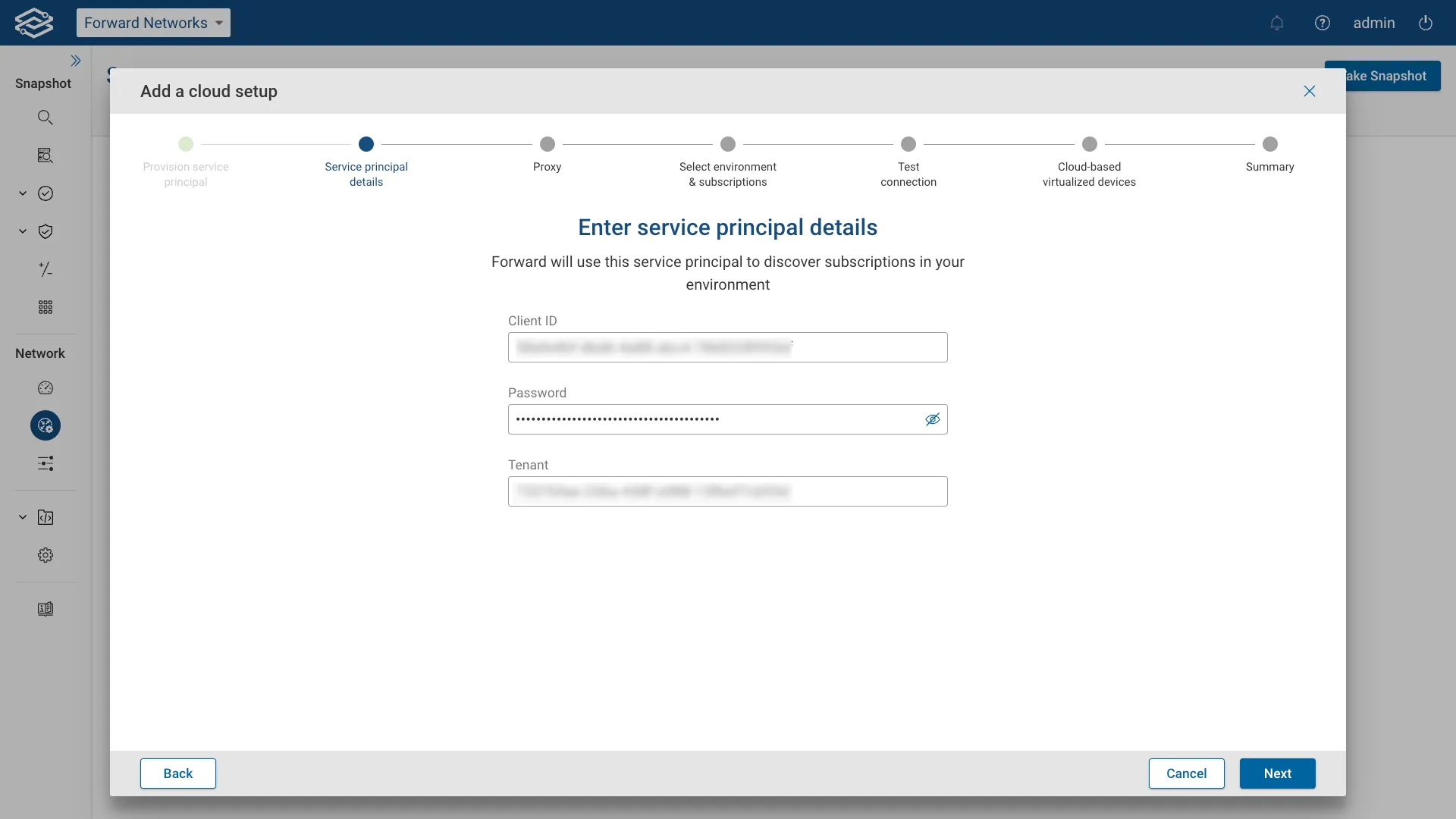 Service Principal Details