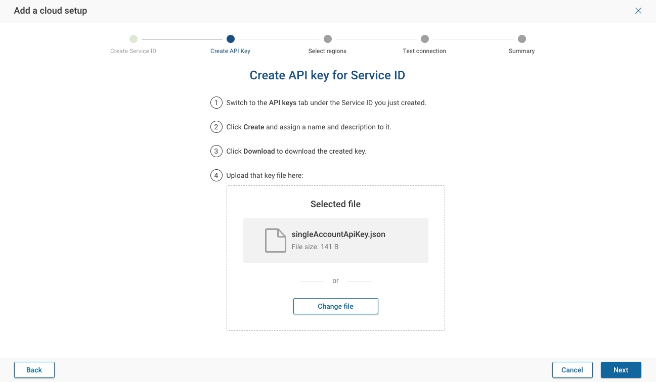 IBM Cloud API key