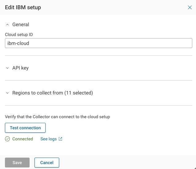 IBM Cloud Setup Edit