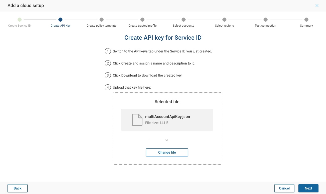 IBM Cloud API key