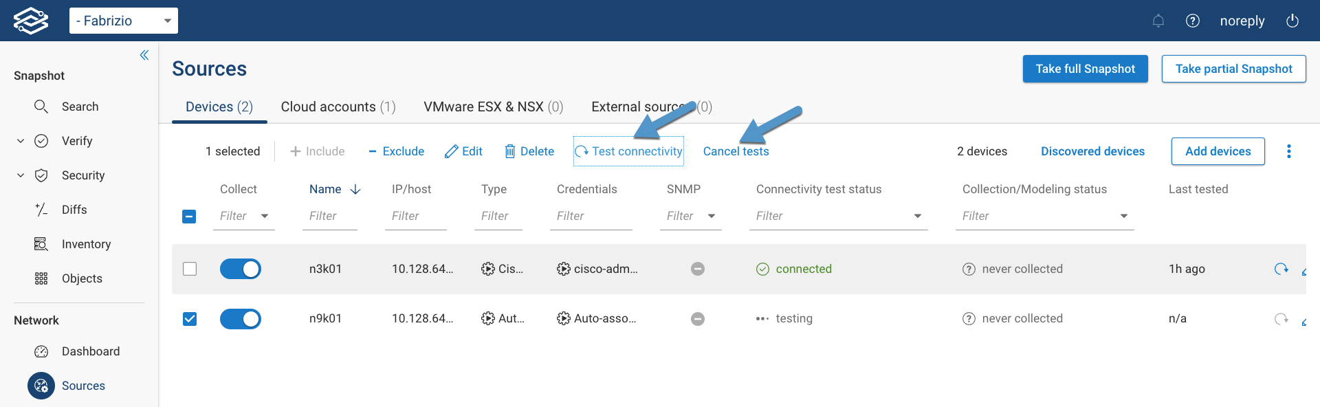 Collector Configuration