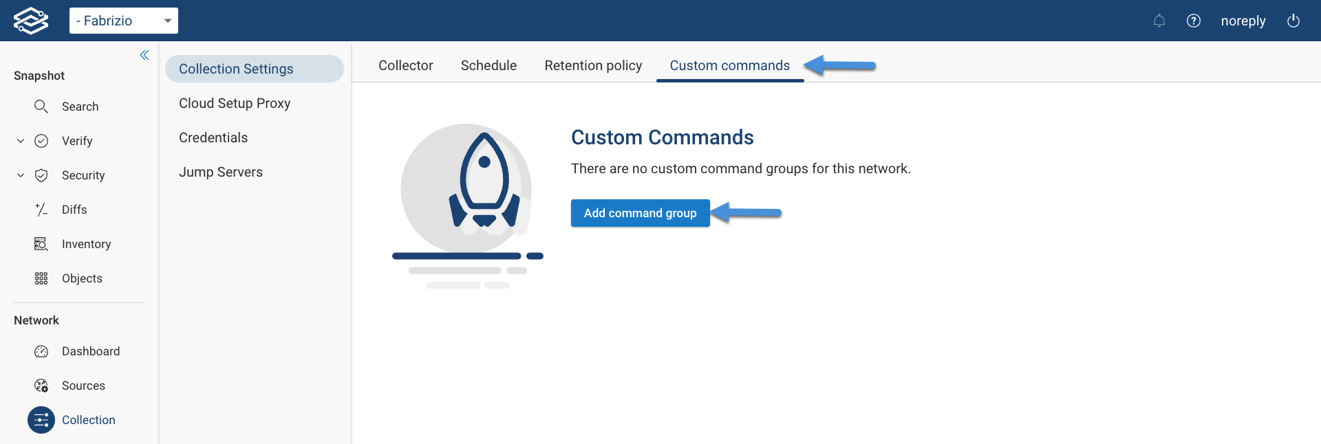 Add Custom Commands GUI