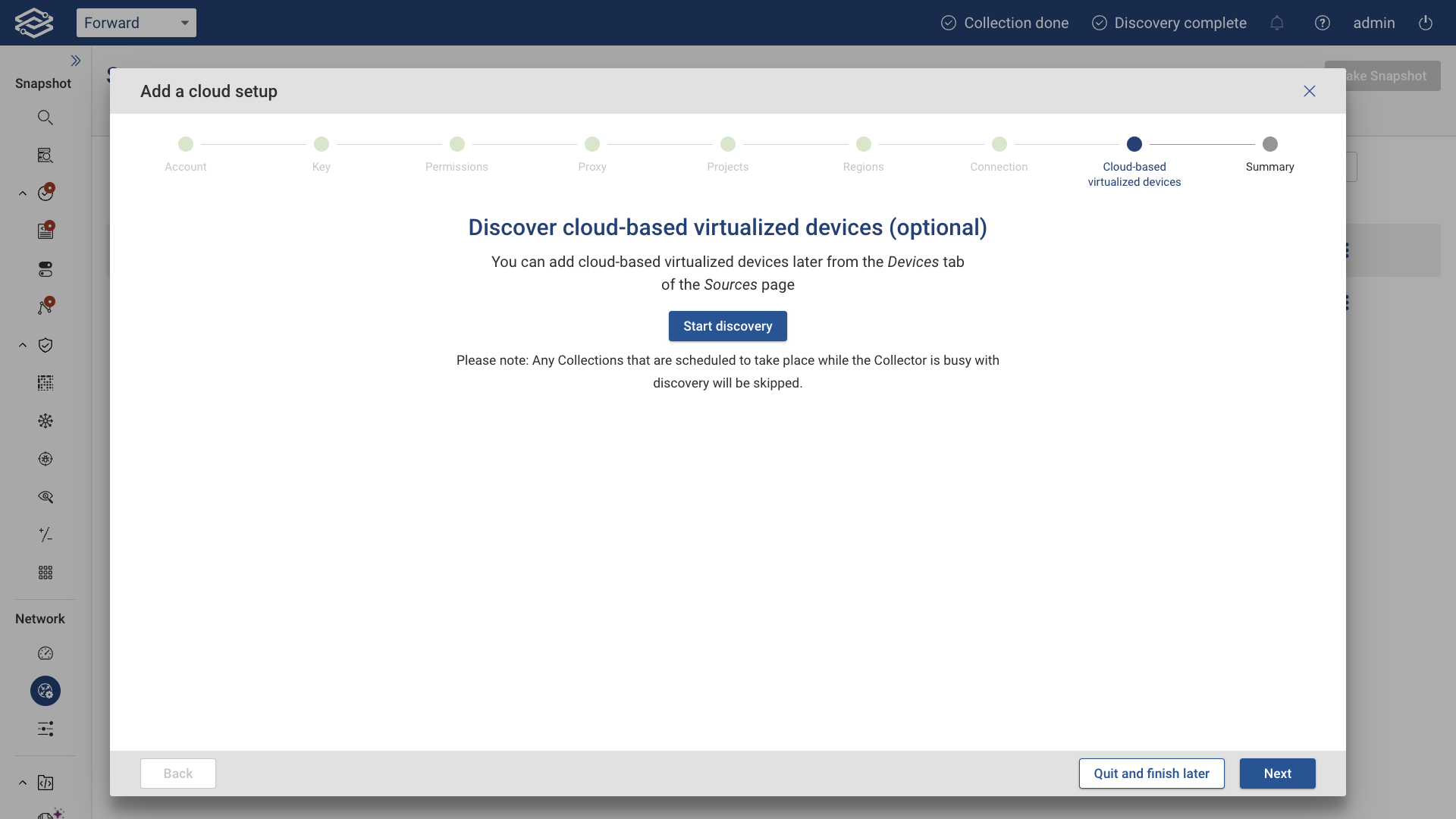 GCP cloud-based virtualized devices