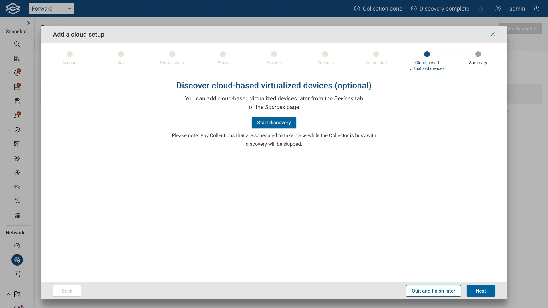 GCP cloud-based virtualized devices