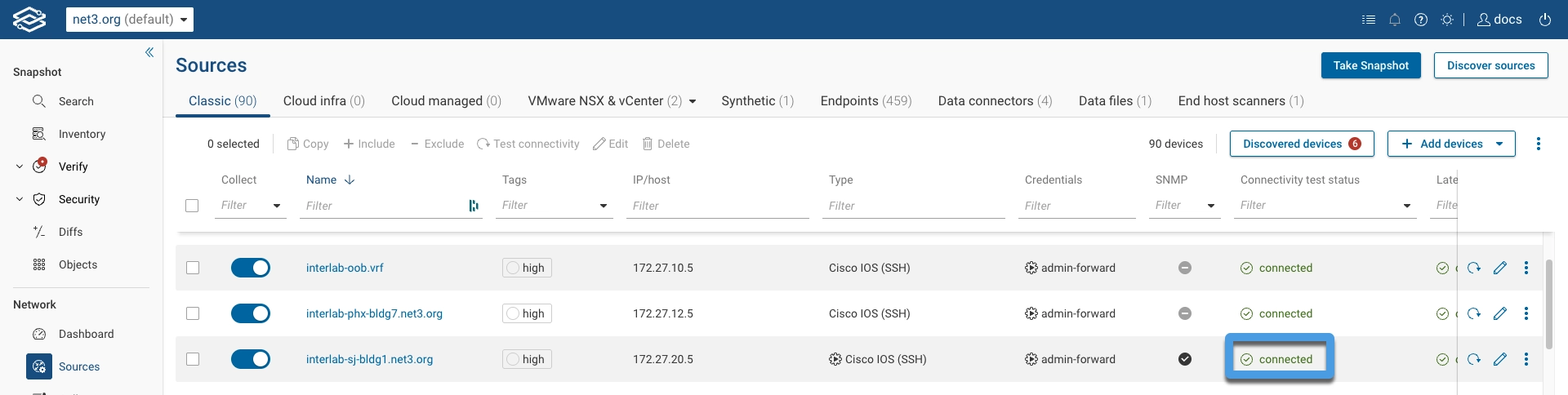 Jumps Server Connected