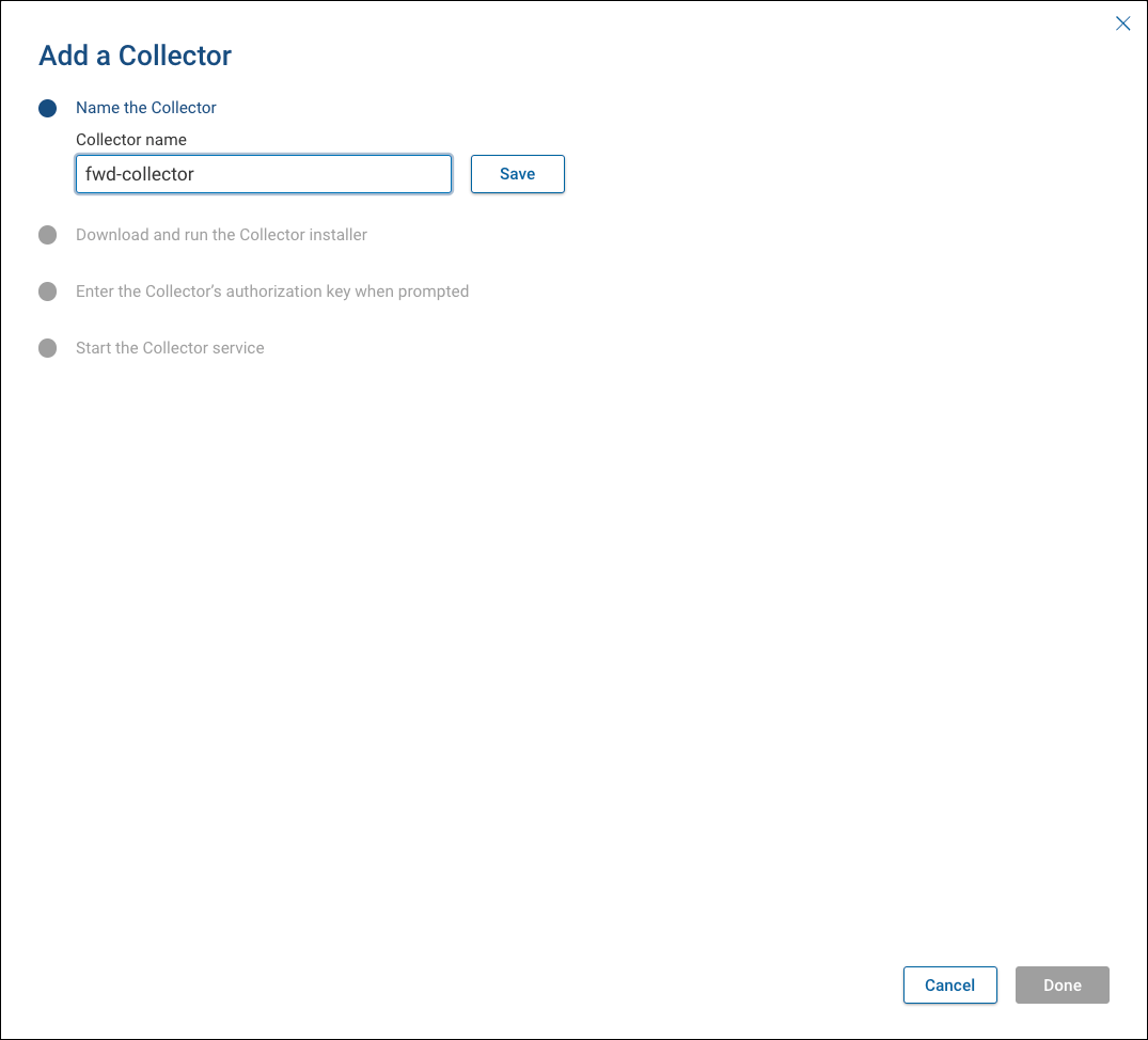 Add a Collector