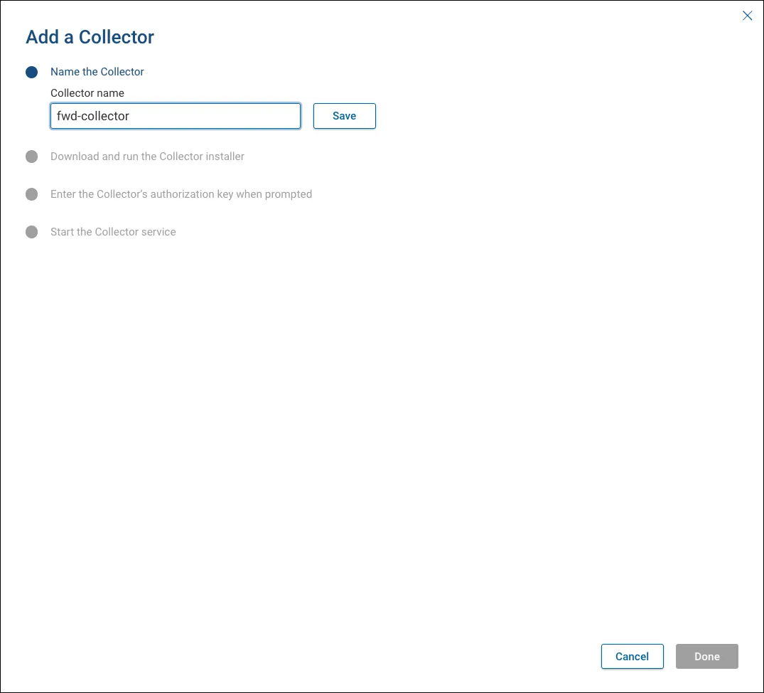 Add a Collector
