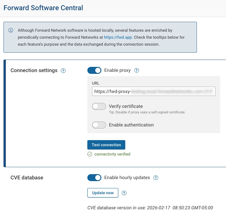 Scheduled CVE Database Update