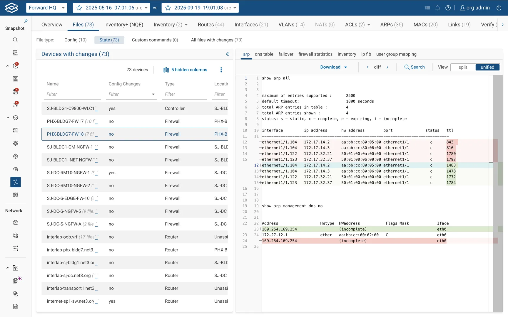 Behavior Diffs Unified