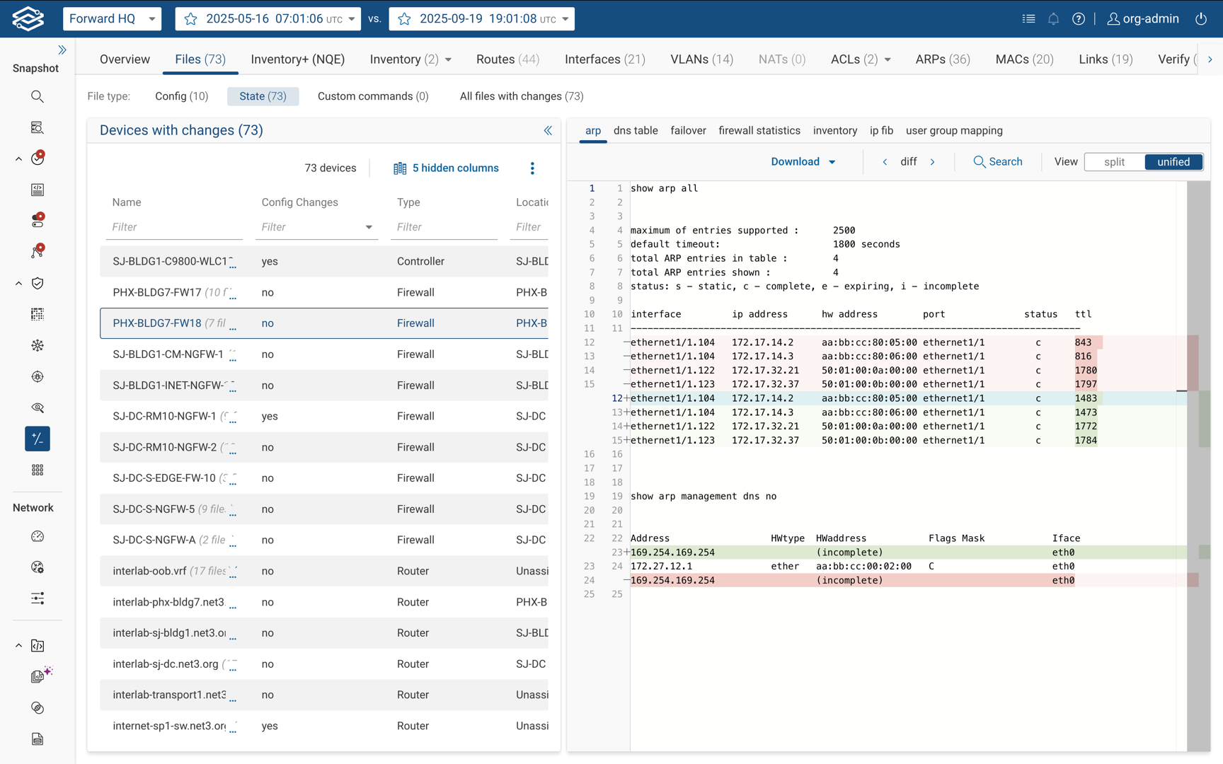 Behavior Diffs Unified