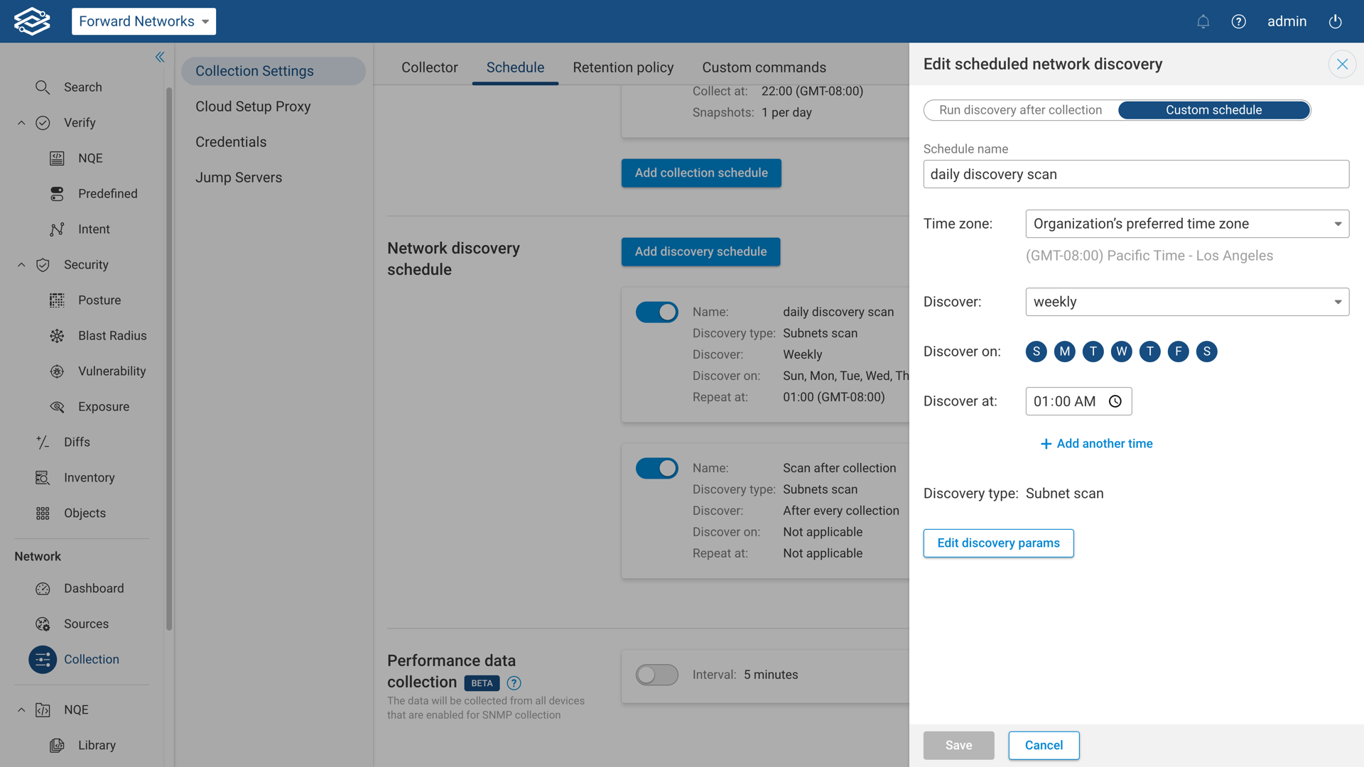 Discovery Schedule Edt