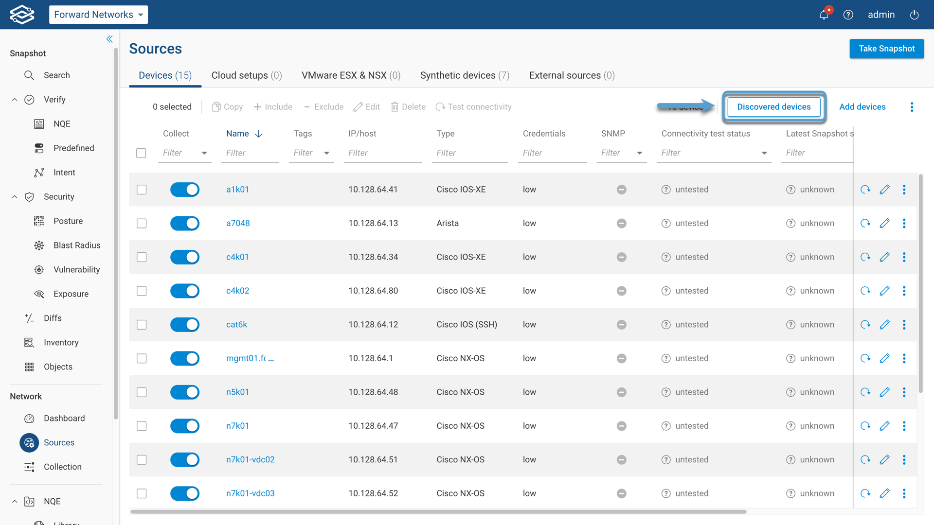 Discovery Devices Link