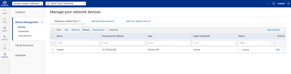 vCenter Forward Step 4